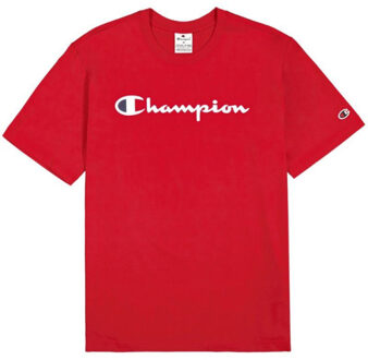 Champion Herenshirt met korte mouwen - maat M Rood