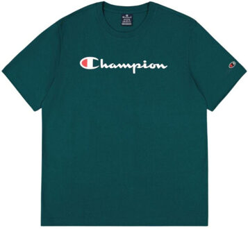 Champion Herenshirt met korte mouwen - maat S Groen