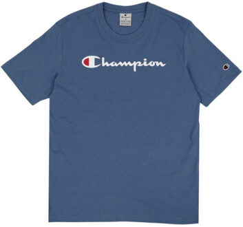 Champion Herenshirt met korte mouwen - maat XXL / XXXL Blauw