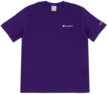 Champion Herenshirt met korte mouwen Paars - L