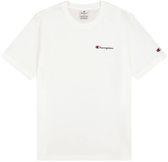 Champion Herenshirt met korte mouwen Wit - L