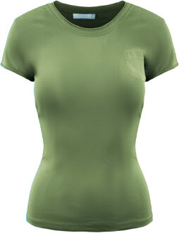 Champion Heritage Fit Dames Groen T-Shirt - maat L