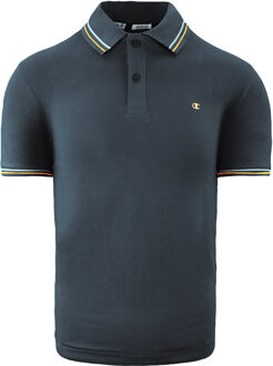 Champion Heritage Fit Heren Navy Poloshirt - maat S