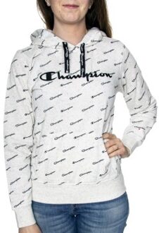 Champion Hooded Sweatshirt 276 Zwart,Grijs - Medium