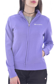 Champion Kenmerkende zip sweatshirt Champion , Purple , Dames - L