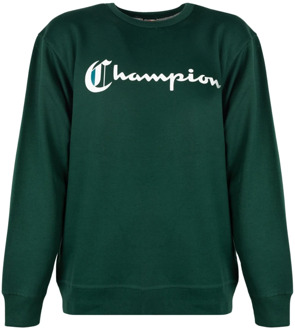 Champion Klassieke Ronde Hals Sweater Champion , Green , Heren - 2Xl,Xl,L,M