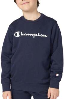 Champion Script Logo Crewneck Sweater Junior - XXL