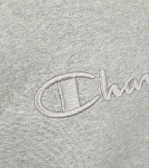 Champion Sweater Logo Lichtgrijs - M