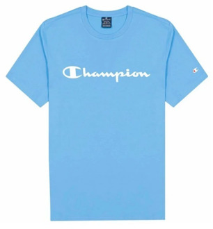 Champion T-Shirts Champion , Blue , Heren - S