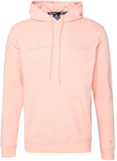 Champion Toned Logo Hoodie in Roze Champion , Pink , Dames - 2XL