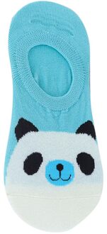 Chamsgend Lente En Zomer Ademende Zweet Absorberende Dames Boot Sokken Wilde Boot Sokken Comfortabele Sokken Cartoon Leuke Sokken Blauw