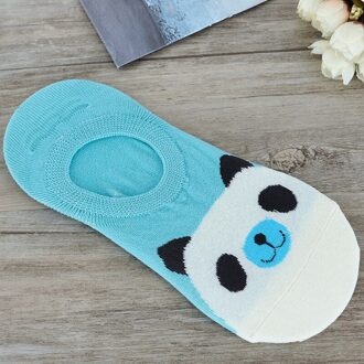 Chamsgend Lente En Zomer Ademende Zweet Absorberende Dames Boot Sokken Wilde Boot Sokken Comfortabele Sokken Cartoon Leuke Sokken wit