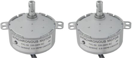 Chancs TYC-50 Synchron Motor 110V Ac 30-36Rpm Cw/Ccw Motorreductor 2Pcs Draaitafel Motor synchrone Motor