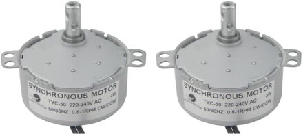 Chancs TYC-50 Synchron Motor 110V Ac 30-36Rpm Cw/Ccw Motorreductor 2Pcs Draaitafel Motor synchrone Motor