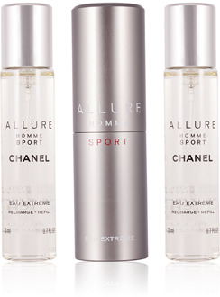 Chanel Allure Homme Sport Eau Extreme 20 ml - Eau de Toilette - Herenparfum - Navulbaar 3 x 20 ml