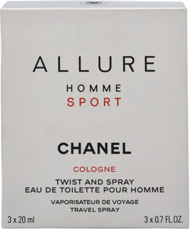 Chanel Allure Homme Sport reisverstuiver eau de cologne - 60 ml - 000