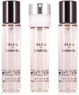 Chanel Bleu De Chanel Refill EDT 3x 20 ml