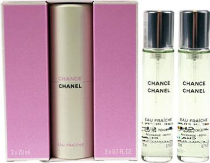 Chanel  Chance Eau Fraiche EDT Refillable 3x 20 ml