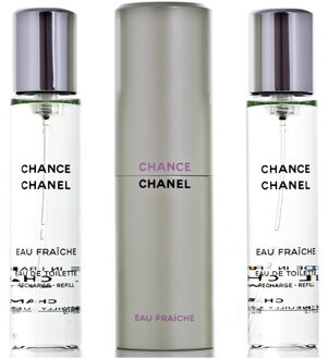 Chanel  Chance Eau Fraiche EDT Refillable 3x 20 ml