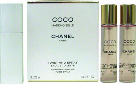 Chanel Coco Mademoiselle Tvist and Spray EDT 3x20 ml