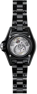 Chanel Elegante zwarte keramische automatische horloge Chanel , Black , Dames - ONE Size