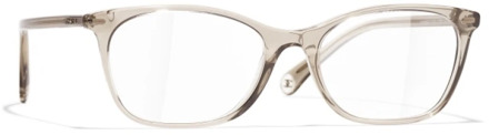 Chanel Glasses Chanel , Beige , Unisex - 54 MM