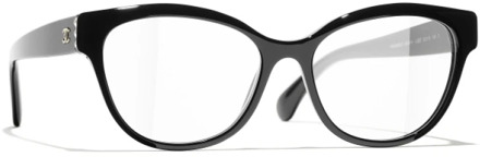 Chanel Glasses Chanel , Black , Dames - 53 Mm,51 MM