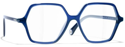 Chanel Glasses Chanel , Blue , Dames - 52 MM