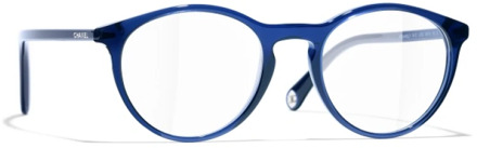 Chanel Glasses Chanel , Blue , Dames - 53 Mm,51 MM