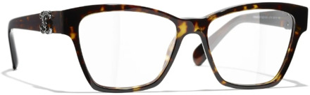 Chanel Glasses Chanel , Brown , Dames - 52 MM