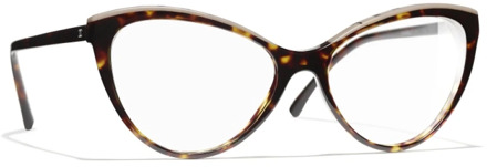 Chanel Glasses Chanel , Brown , Dames - 54 Mm,52 MM