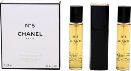 Chanel No 5 Purse Spray EDT 3 x 20 ml