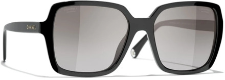 Chanel Sunglasses Chanel , Black , Dames - 53 MM