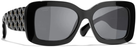 Chanel Sunglasses Chanel , Black , Dames - 54 Mm,56 MM