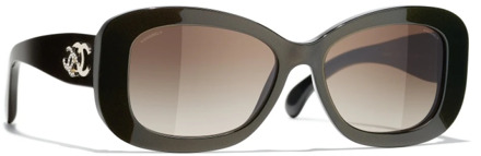 Chanel Sunglasses Chanel , Black , Dames - 57 MM