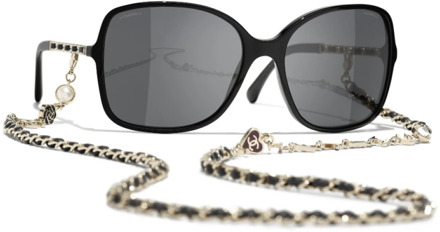 Chanel Sunglasses Chanel , Black , Dames - 57 MM