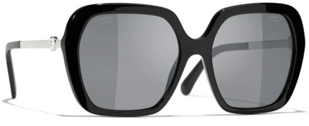 Chanel Sunglasses Chanel , Black , Unisex - 52 MM