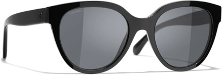 Chanel Sunglasses Chanel , Black , Unisex - 54 MM