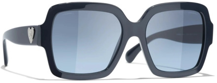 Chanel Sunglasses Chanel , Blue , Dames - 56 MM