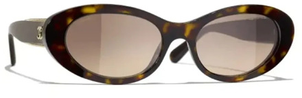 Chanel Sunglasses Chanel , Brown , Unisex - 52 MM