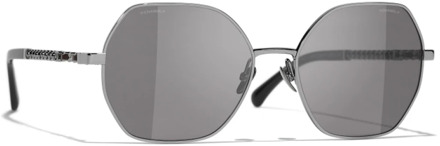 Chanel Sunglasses Chanel , Gray , Dames - 56 MM