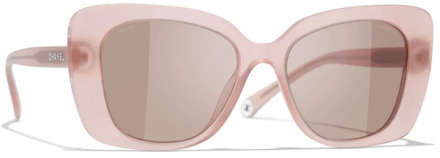 Chanel Sunglasses Chanel , Pink , Dames - 53 MM