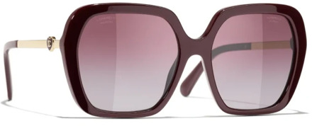 Chanel Sunglasses Chanel , Red , Unisex - 52 MM