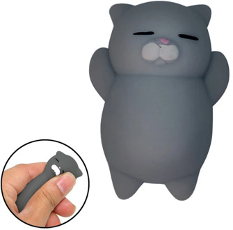 Change Color Squishy Cute Cat Anti Stress Ball Squeeze Rising Abreact Soft Sticky Stress Relief Funny Gift Toys Squishies