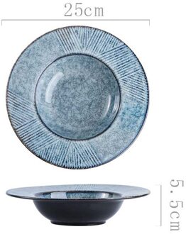 Chanshova 10 Inch Keramische Creatieve 450Ml Noedelkom Slakom Dikke Soep Plaat Persoonlijkheid China Porselein G327