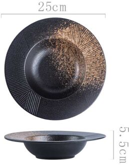 Chanshova 10 Inch Keramische Creatieve 450Ml Noedelkom Slakom Dikke Soep Plaat Persoonlijkheid China Porselein G327