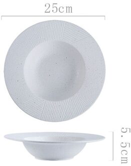 Chanshova 10 Inch Keramische Creatieve 450Ml Noedelkom Slakom Dikke Soep Plaat Persoonlijkheid China Porselein G327