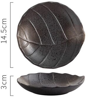 Chanshova 6/8 Inch Keramische Retro Stijl Salade Personalit Dessert Fruitschaal Sojasaus Schotel China Porselein G302 4