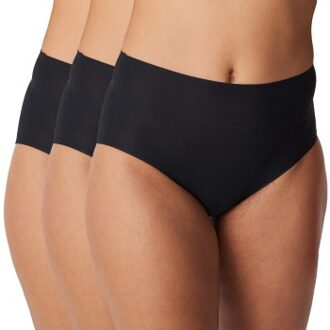 Chantelle 3 stuks Soft Stretch Briefs * Actie * Beige,Zwart - One Size