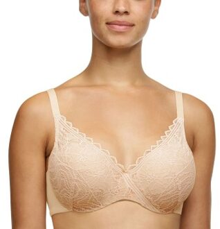 Chantelle EasyFeel Floral Covering Memory Foam Bra * Actie * Beige - B 75,B 80,B 85,B 90,C 70,C 75,C 80,C 85,C 90,D 70,D 75,D 80,D 85,D 90,E 70,E 75,E 80,E 85,F 70,F 75,F 80,G 70,G 75